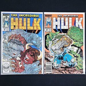 The Incredible Hulk 341 & 342 🔑 issue (1988)